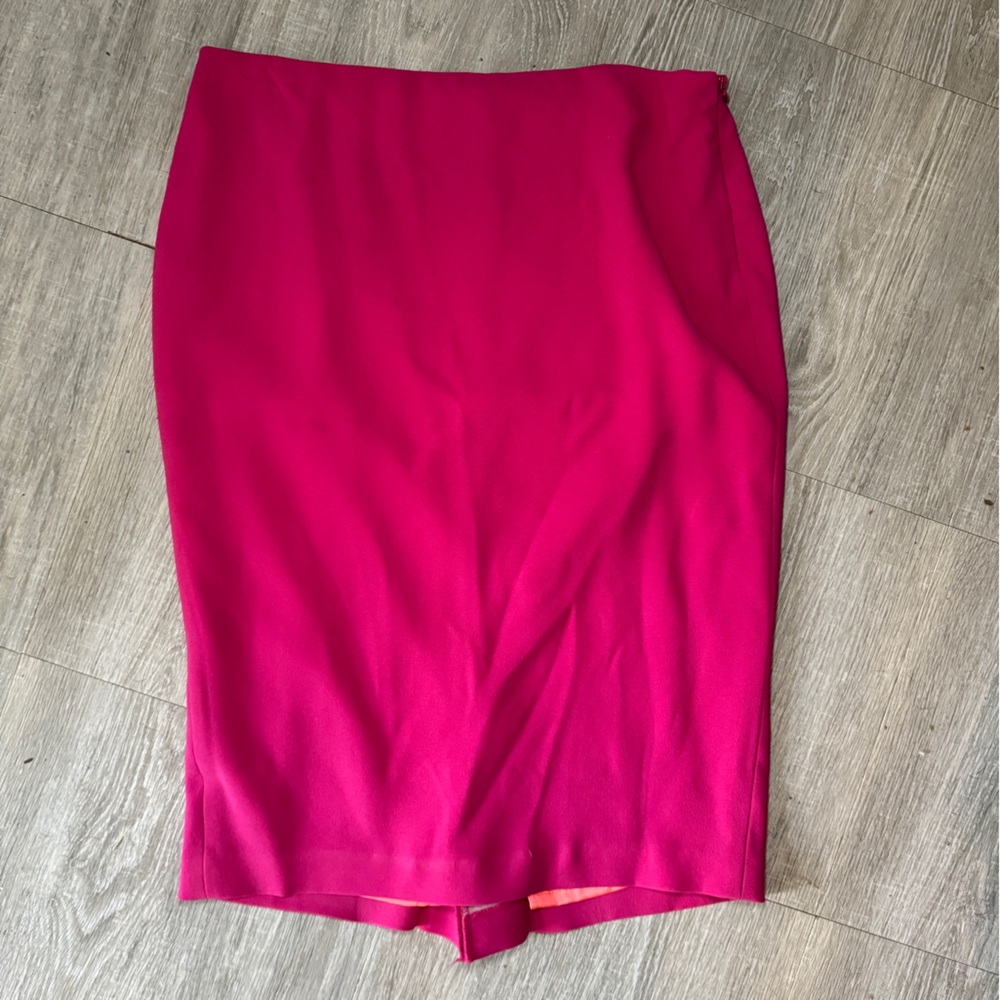 Elie Tahari Pink Pencil Skirt
